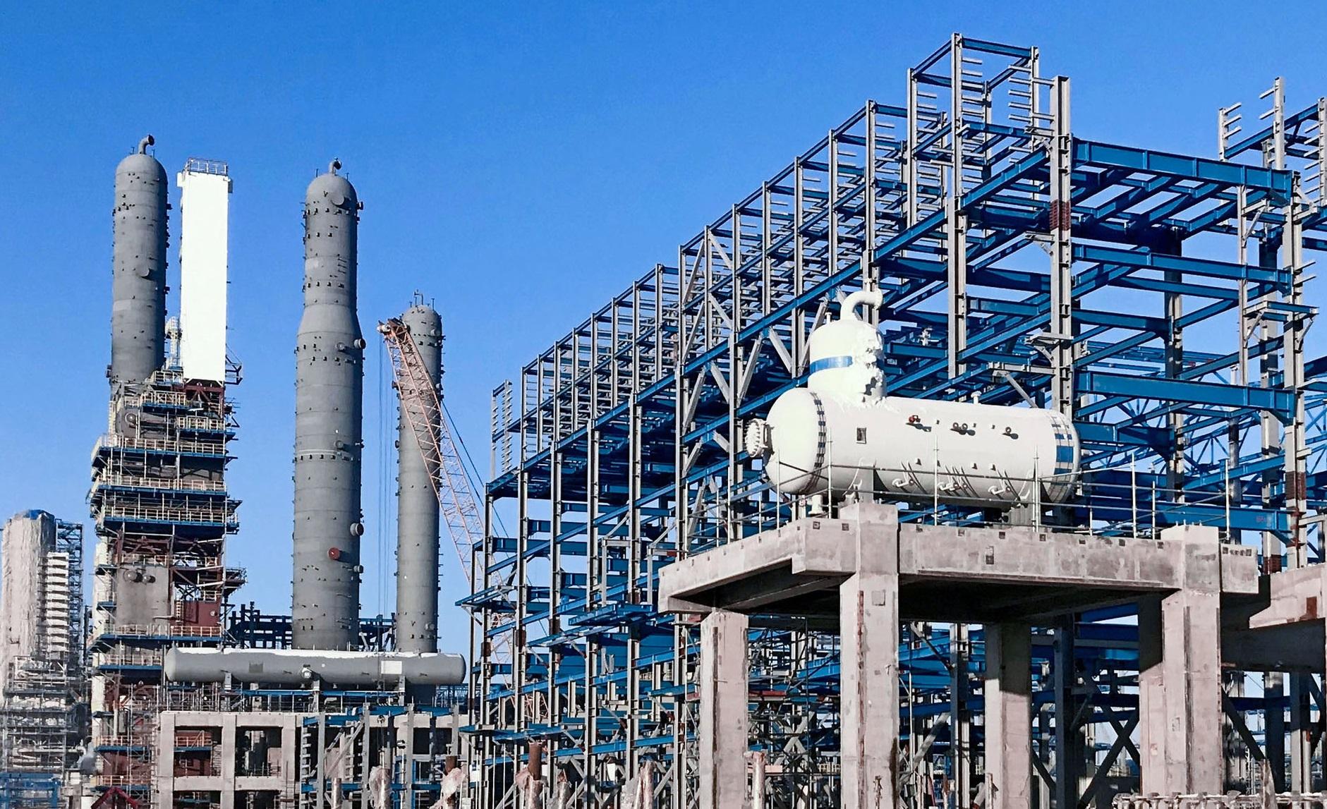 Белгородский завод ОМК поставил металлоконструкции для завода ПАО «Газпром»